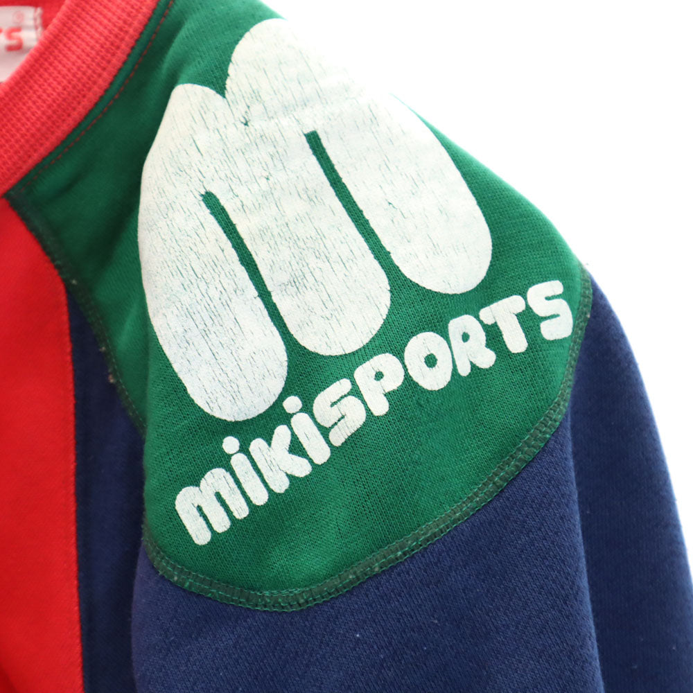 miki SPORTS ミキスポーツ 長袖 スウェット トレーナー M レッド ミキハウス レディース