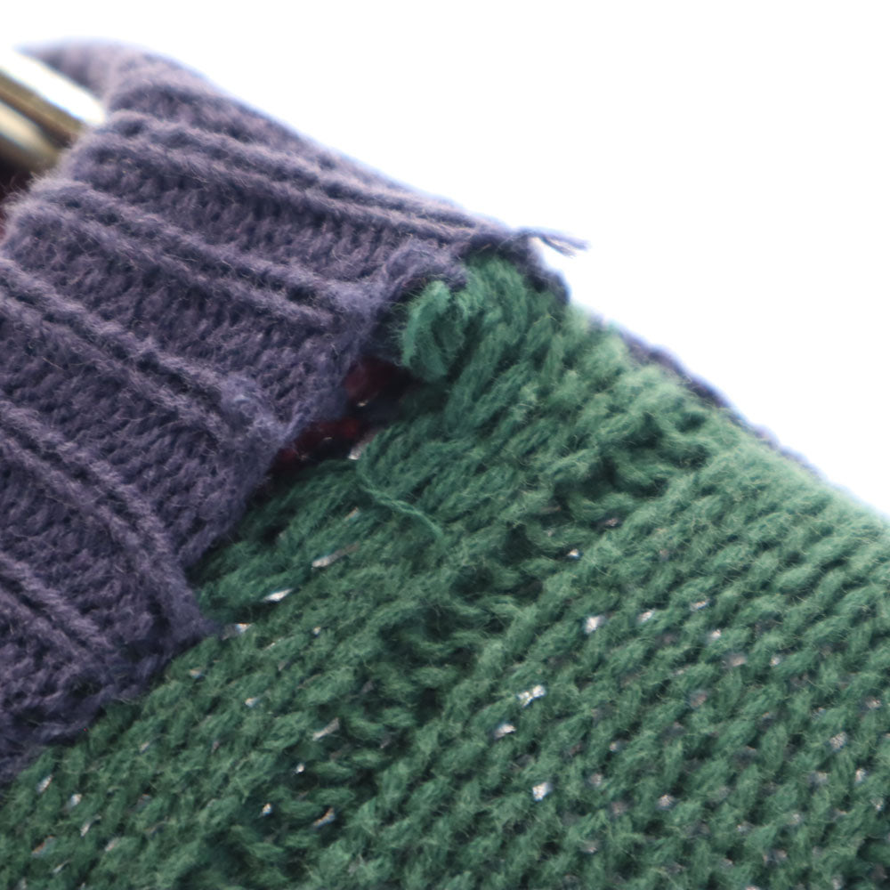 TOMMY HILFIGER トミーヒルフィガー 90s オールド フラッグタグ 長袖 セーター XL グリーン系 ニット メンズ