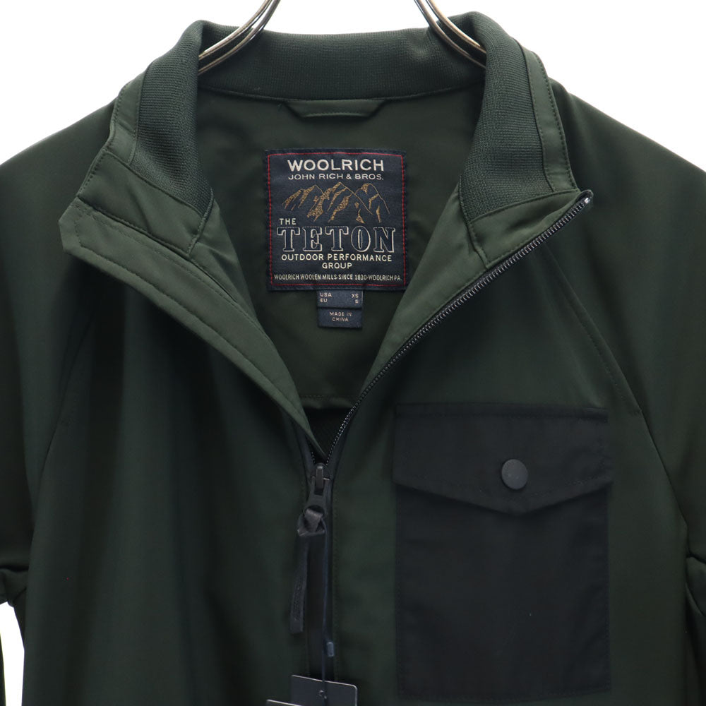 未使用 WOOLRICH ウールリッチ ジップジャケット XS グリーン系 タグ付き メンズ
