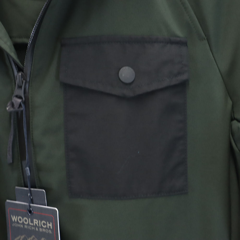 未使用 WOOLRICH ウールリッチ ジップジャケット XS グリーン系 タグ付き メンズ