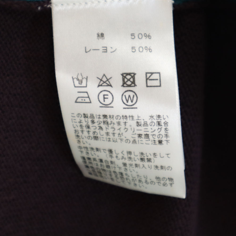 Y's for living ワイズフォーリビング 長袖 セーター ネイビー ニット レディース