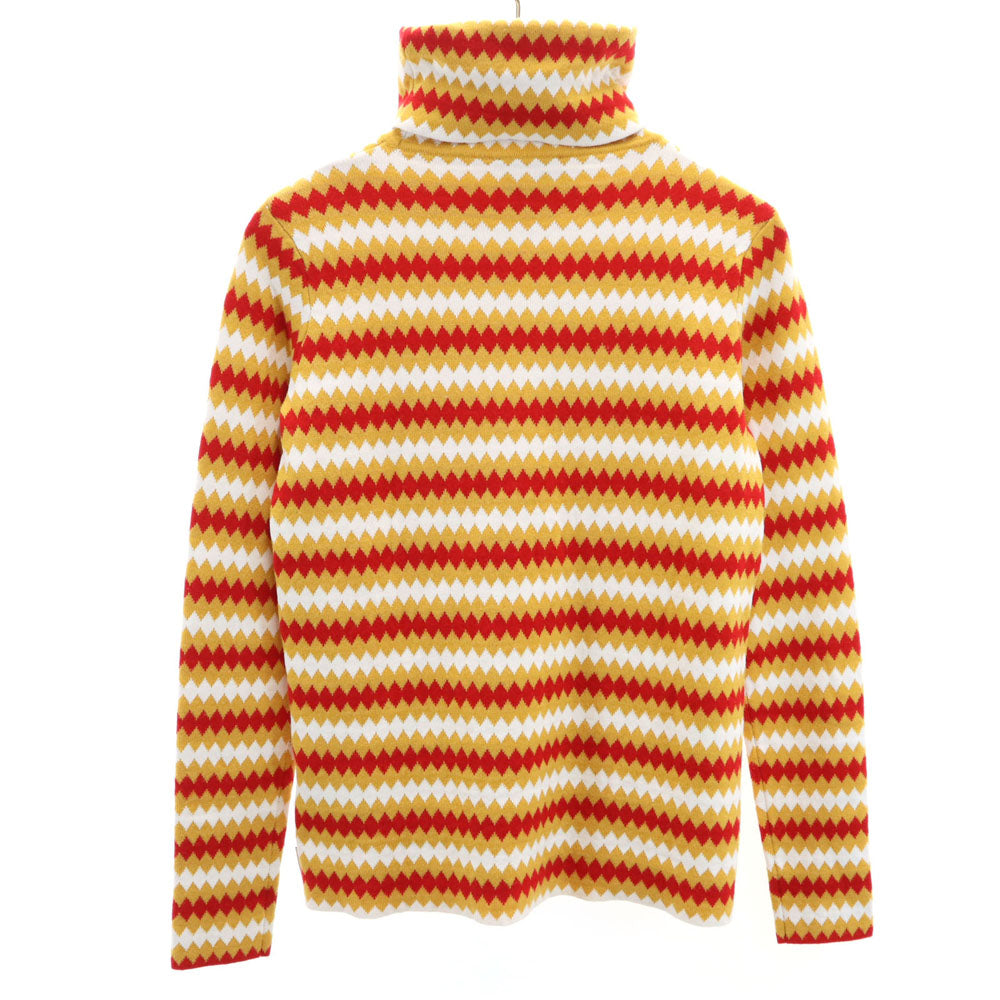 MONCLER モンクレール ブルガリア製 長袖 タートルネック セーター XS マスタード 他 ニット MAGLIONE TRICOT CICLISTA レディース