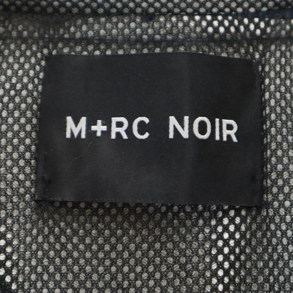 マルシェノア ハーフジップ ジャケット M ネイビー M+RC NOIR プルオーバー 裏メッシュ マウンテンパーカー メンズ