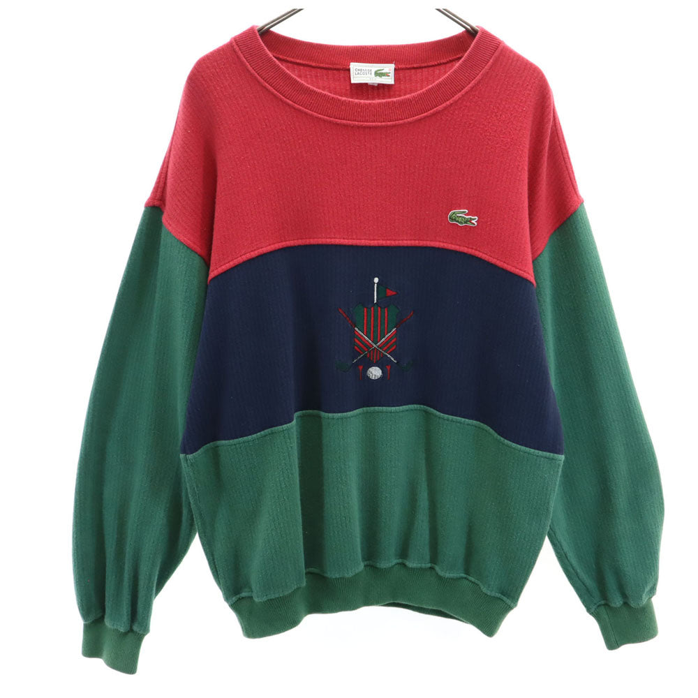 CHEMISE LACOSTE シュミーズラコステ ゴルフ 長袖 トレーナー 4 レッド 他 GOLF メンズ