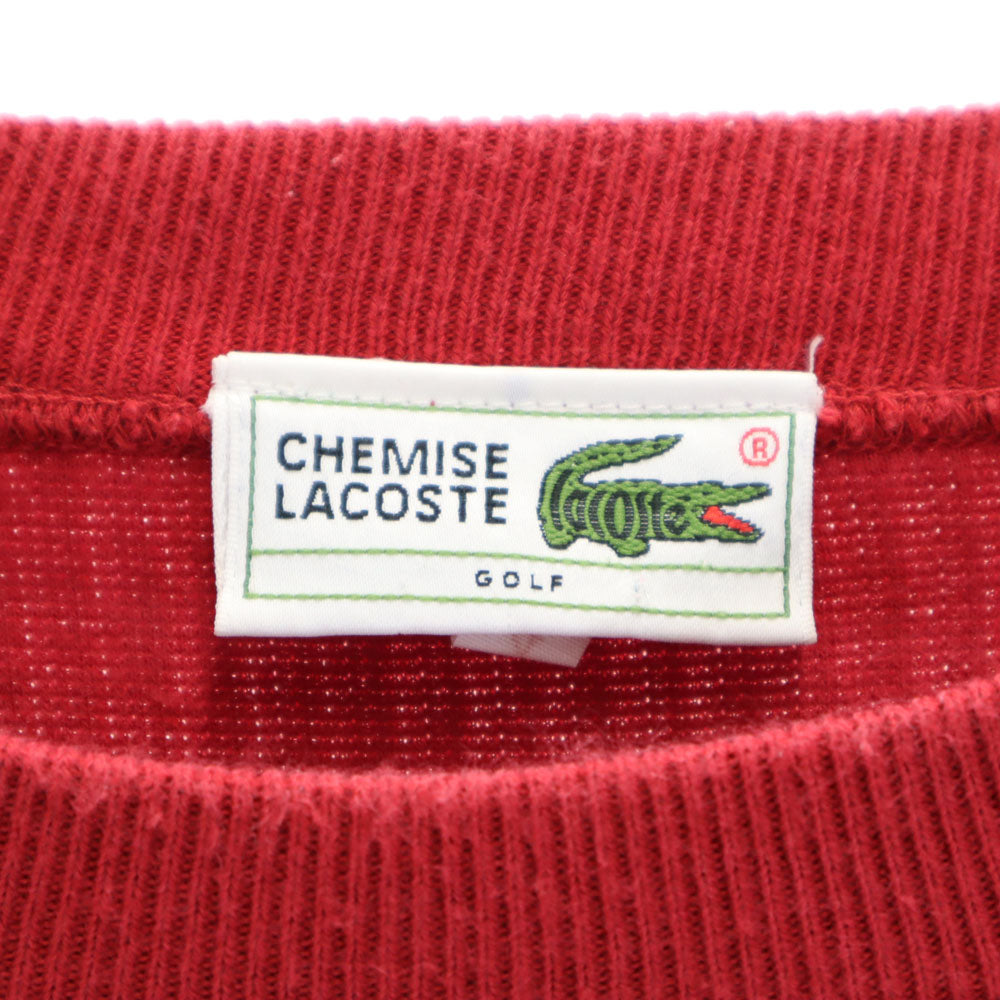 CHEMISE LACOSTE シュミーズラコステ ゴルフ 長袖 トレーナー 4 レッド 他 GOLF メンズ