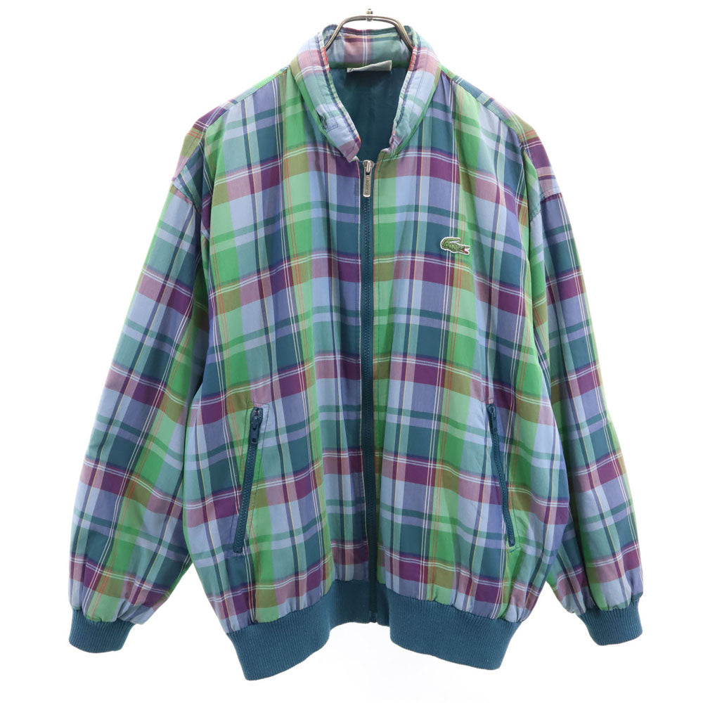 CHEMISE LACOSTE シュミーズラコステ チェック柄 ブルゾン グリーン 他 ジャケット メンズ
