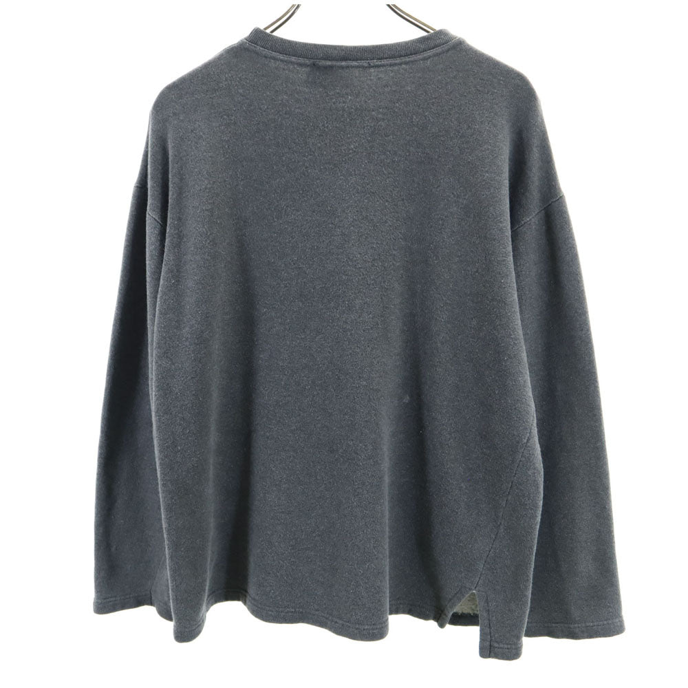 フェンディ イタリア製 長袖 スウェット トレーナー 42 グレー FENDI 裏起毛 レディース