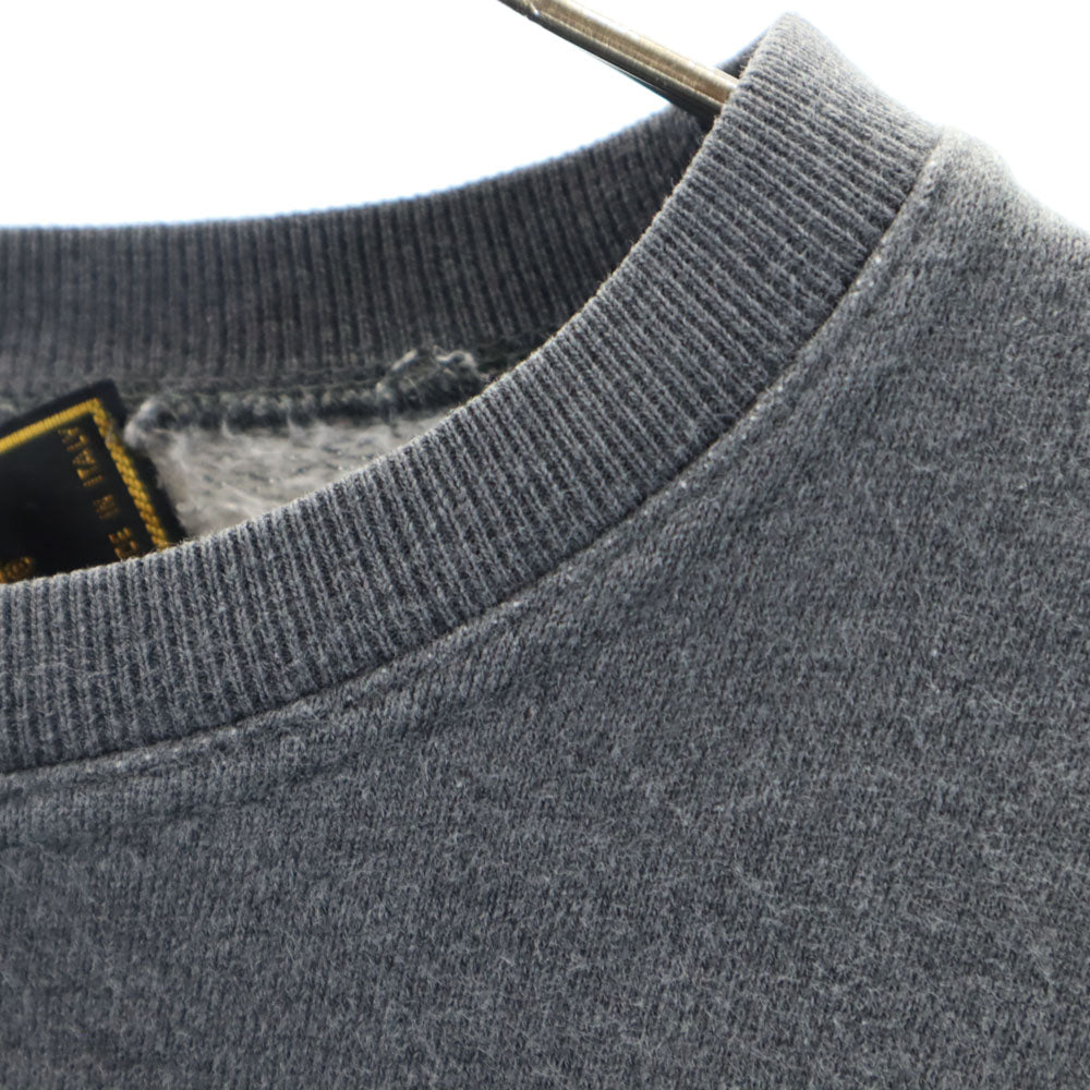 フェンディ イタリア製 長袖 スウェット トレーナー 42 グレー FENDI 裏起毛 レディース