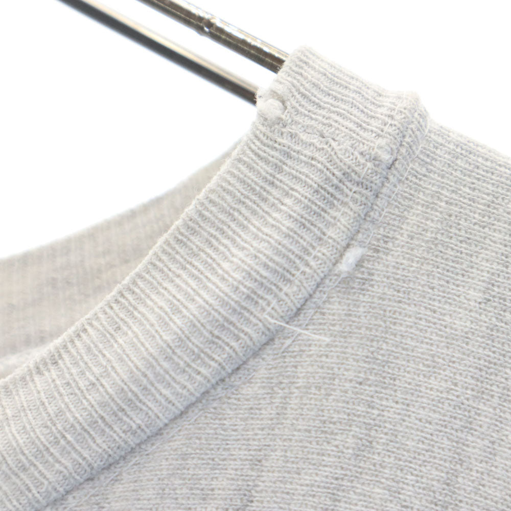 Champion チャンピオン 90s オールド 刺繍タグ カレッジ 長袖 リバースウィーブ スウェット トレーナー XXL グレー 裏起毛 ビッグサイズ メンズ