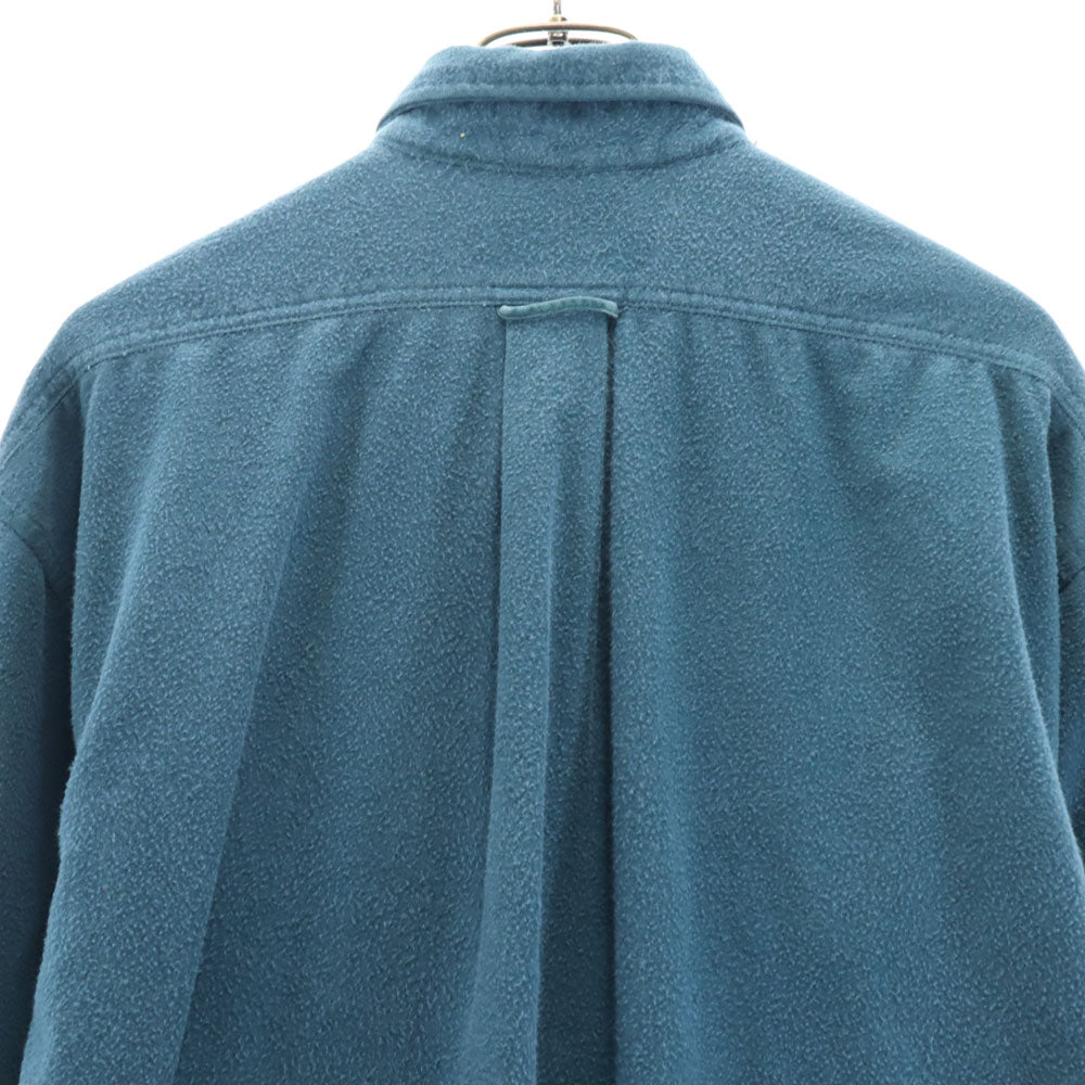 Eddie Bauer エディーバウアー 90s USA製 アウトドア オールド 長袖 ネルシャツ XL グリーン系 メンズ