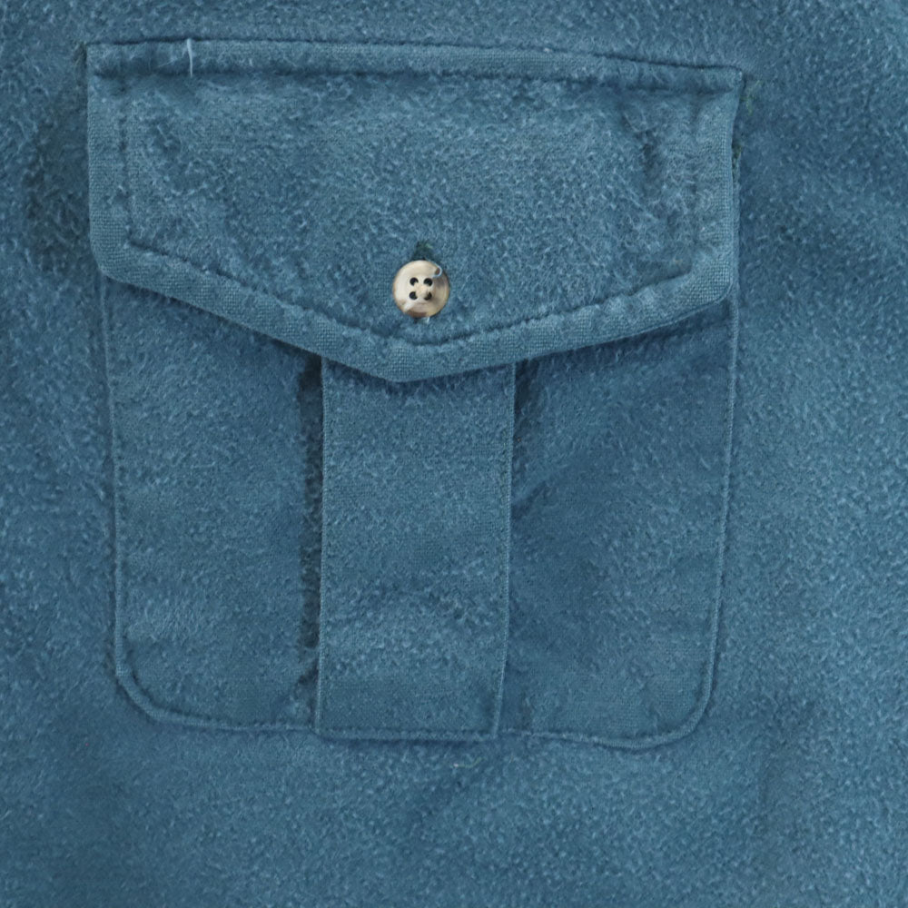 Eddie Bauer エディーバウアー 90s USA製 アウトドア オールド 長袖 ネルシャツ XL グリーン系 メンズ