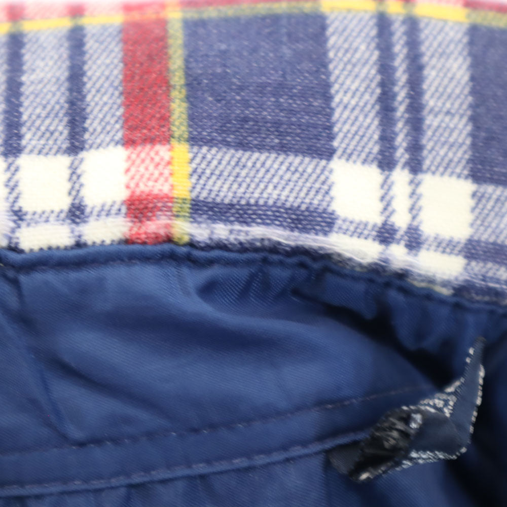 TOWNCRAFT タウンクラフト 80s ヴィンテージ 長袖 チェックシャツ XL ネイビー 他 メンズ