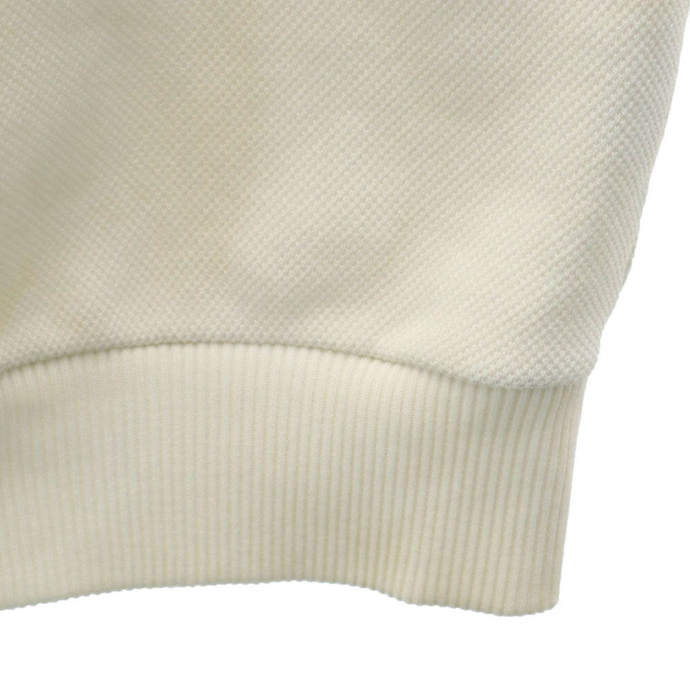 adidas アディダス 80s デサント製 ヴィンテージ トレフォイルロゴプリント 長袖 スウェット トレーナー L 白 メンズ