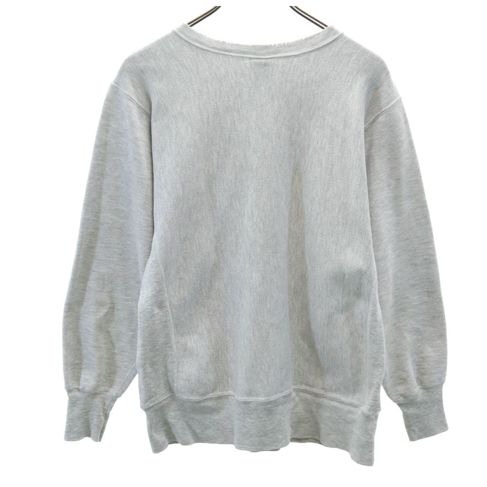 Champion チャンピオン 90s リバースウィーブ 刺繍タグ オールド メキシコ製 長袖 スウェット トレーナー M グレー 裏起毛 メンズ