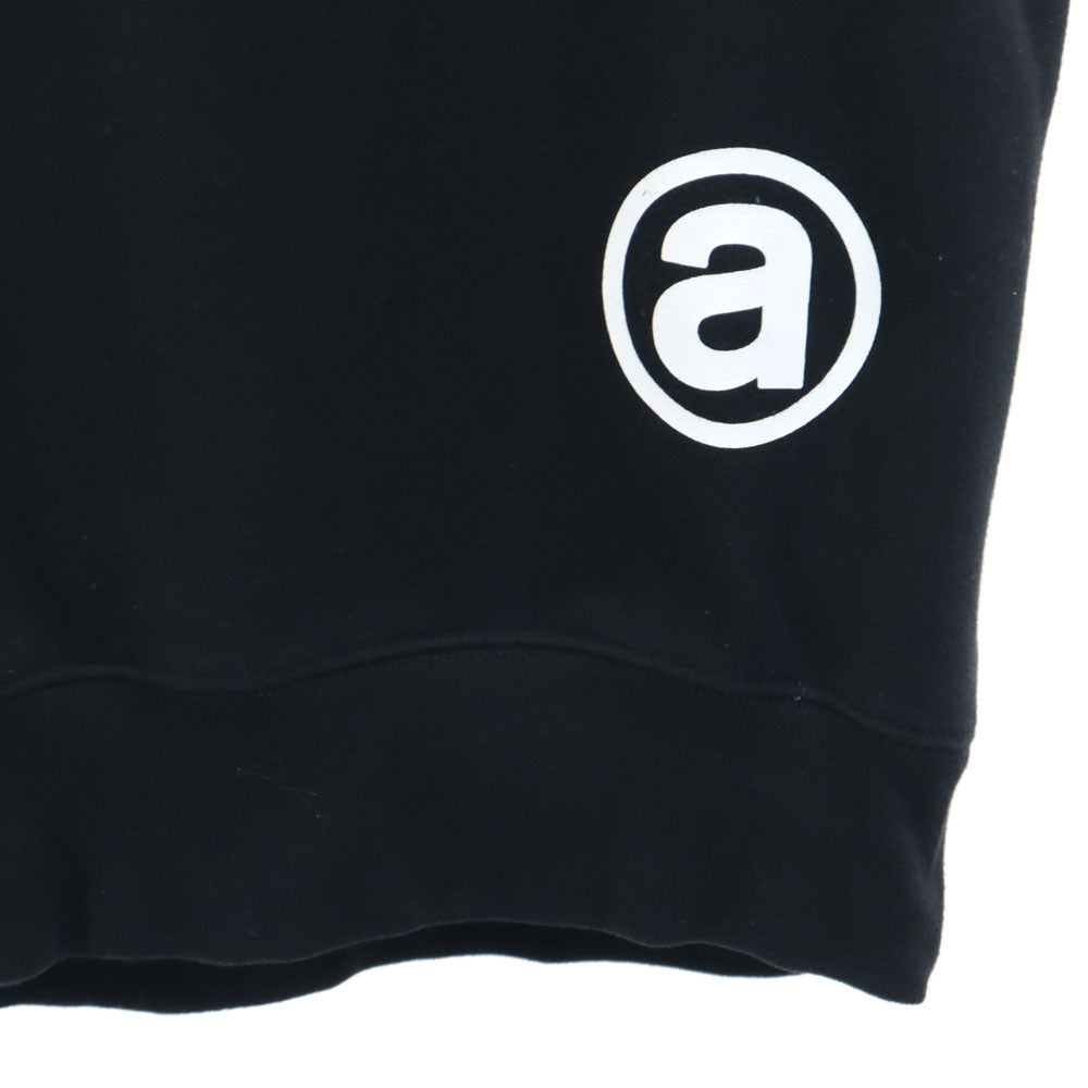 アベイシングエイプ 長袖 スウェット トレーナー L ブラック A BATHING APE 裏起毛 メンズ