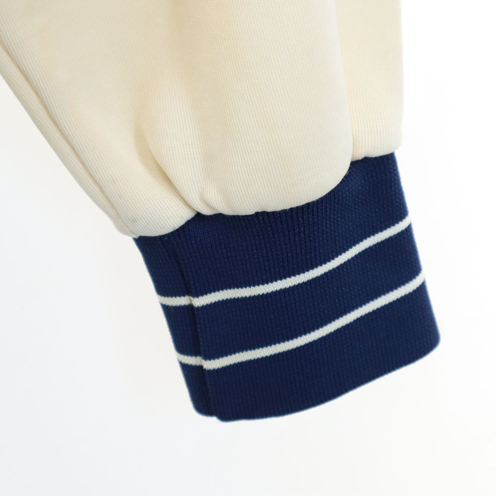 ナイキ 80s 紺タグ ヴィンテージ ブルゾン L ネイビー×アイボリー NIKE ジャージ メンズ