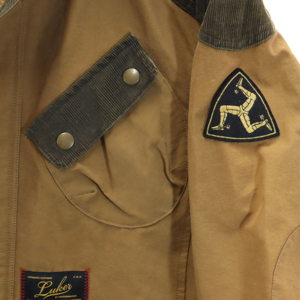 LUKER BY NEIGHBORHOOD ルーカーバイネイバーフッド 日本製 長袖 ジャケット S ブラウン系 メンズ