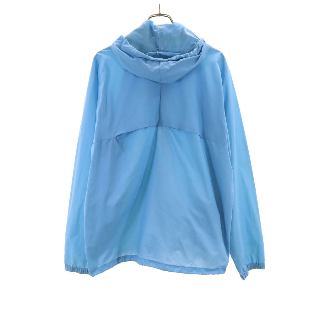 adidas アディダス 80s ヴィンテージ トレフォイルロゴ ナイロンジャケット 180 ブルー系 メンズ