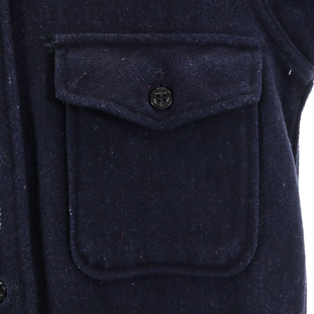 Sport King 50s 60s ヴィンテージ 長袖 シャツ ネイビー メンズ