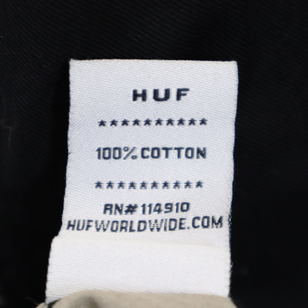 HUF ハフ ジップジャケット M 黒 メンズ