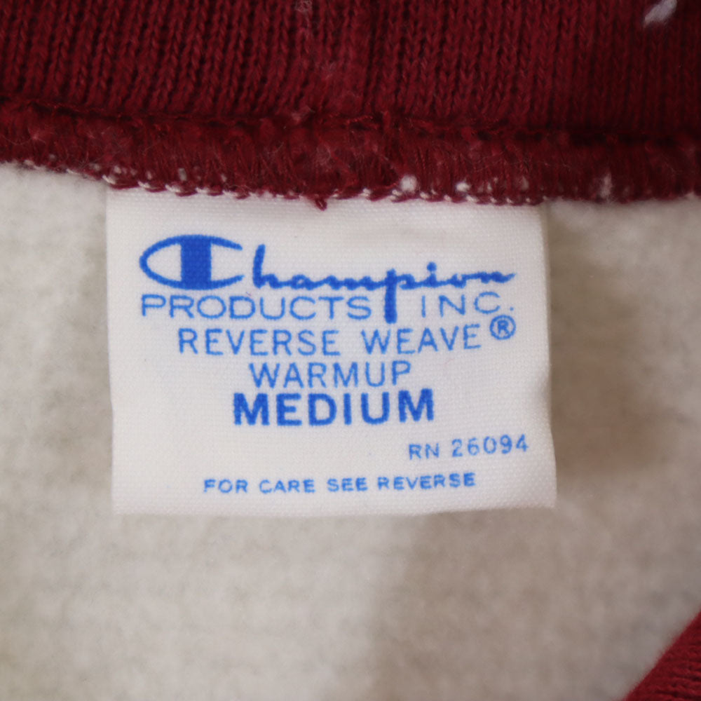 Champion チャンピオン リバースウィーブ 青単 復刻 長袖 スウェットパーカー M グレー系 プルオーバー 裏起毛 メンズ