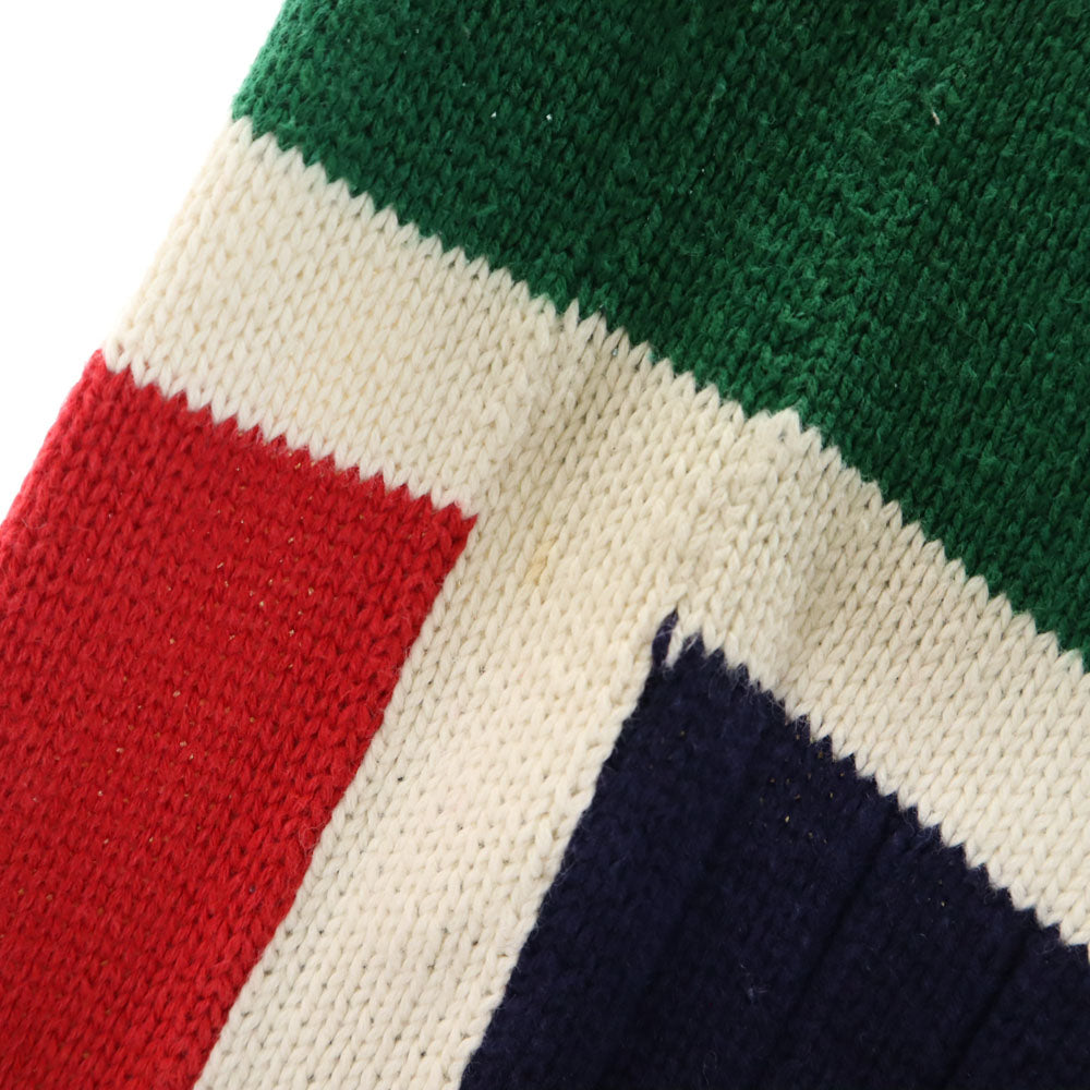 フィラスポーツ 90s オールド 長袖 セーター M グリーン 他 ニット メンズ