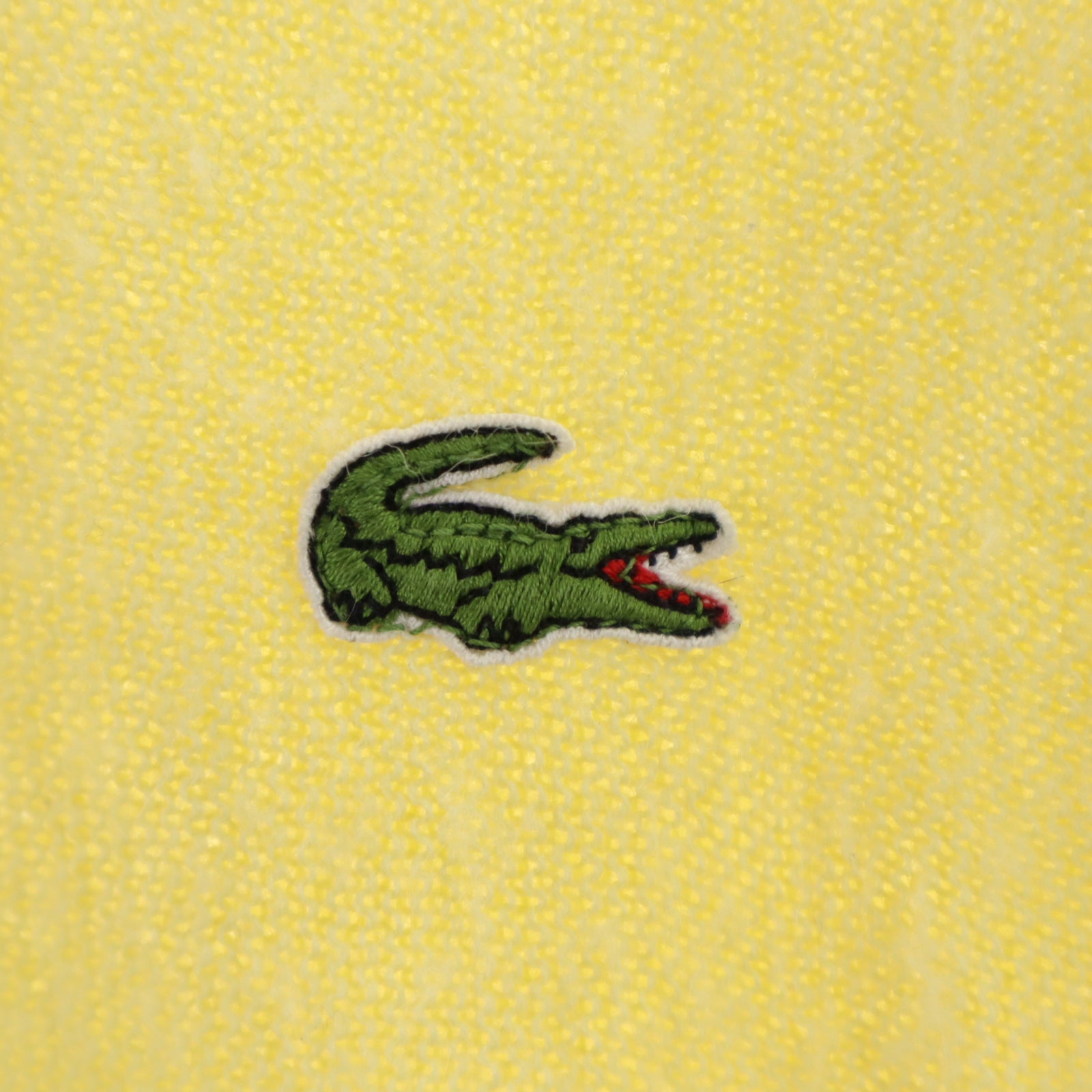 IZOD LACOSTE アイゾッドラコステ 90s USA製 オールド 長袖 Vネック セーター L イエロー ニット メンズ