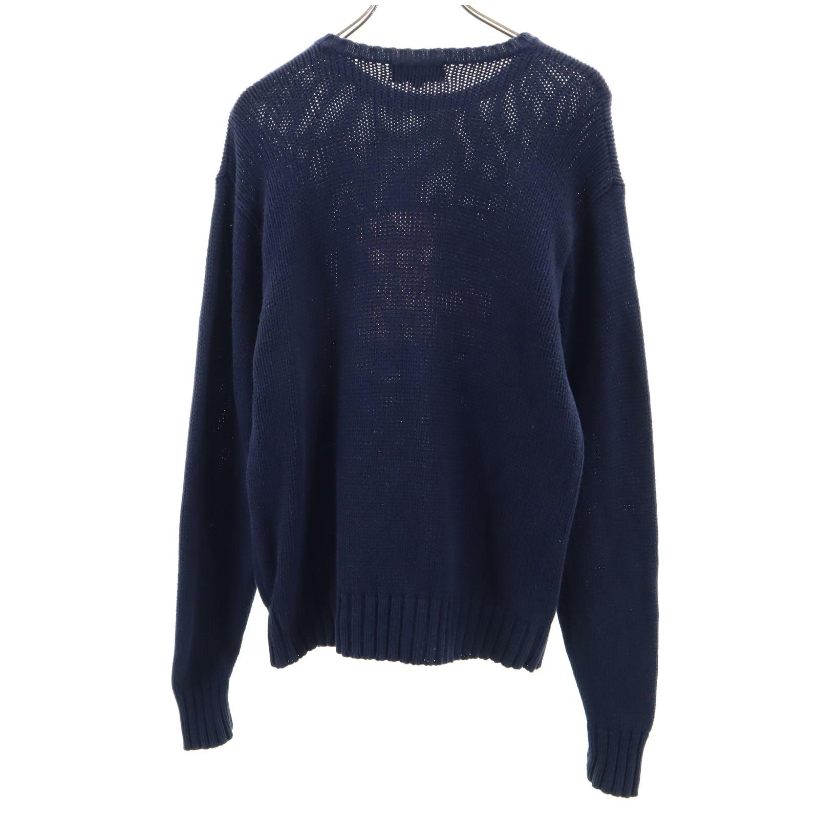 Polo by Ralph Lauren ポロバイラルフローレン 星条旗 オールド 星条旗 長袖 セーター 170 ネイビー ニット キッズ