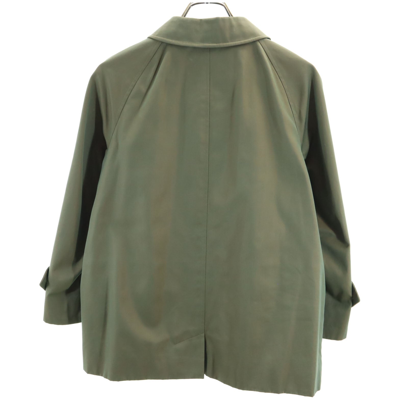 Burberrys バーバリーズ 90s オールド ステンカラー ジャケット 7AB2 玉虫色 レディース