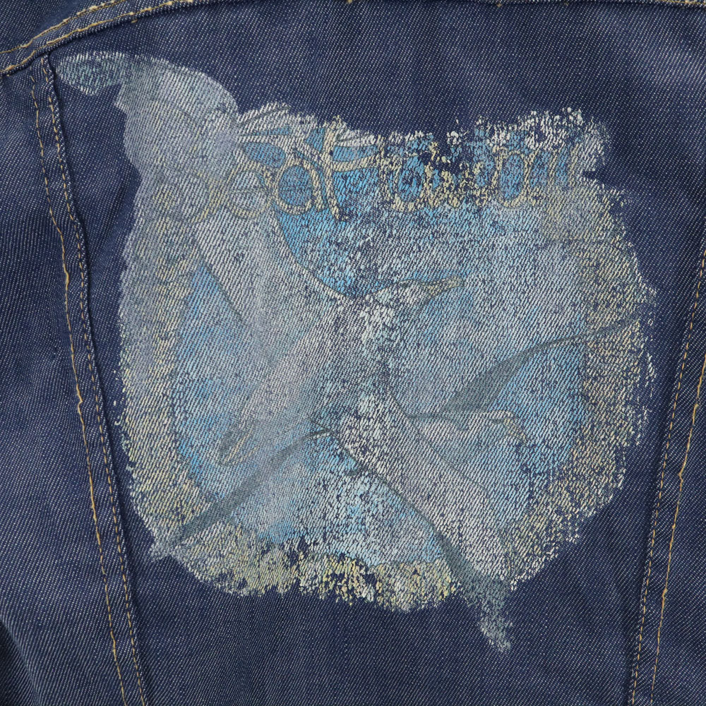 JCPenney ジェイシーペニー 70s ヴィンテージ デニムジャケット M ネイビー RANCH CRAFT トラッカー レディース