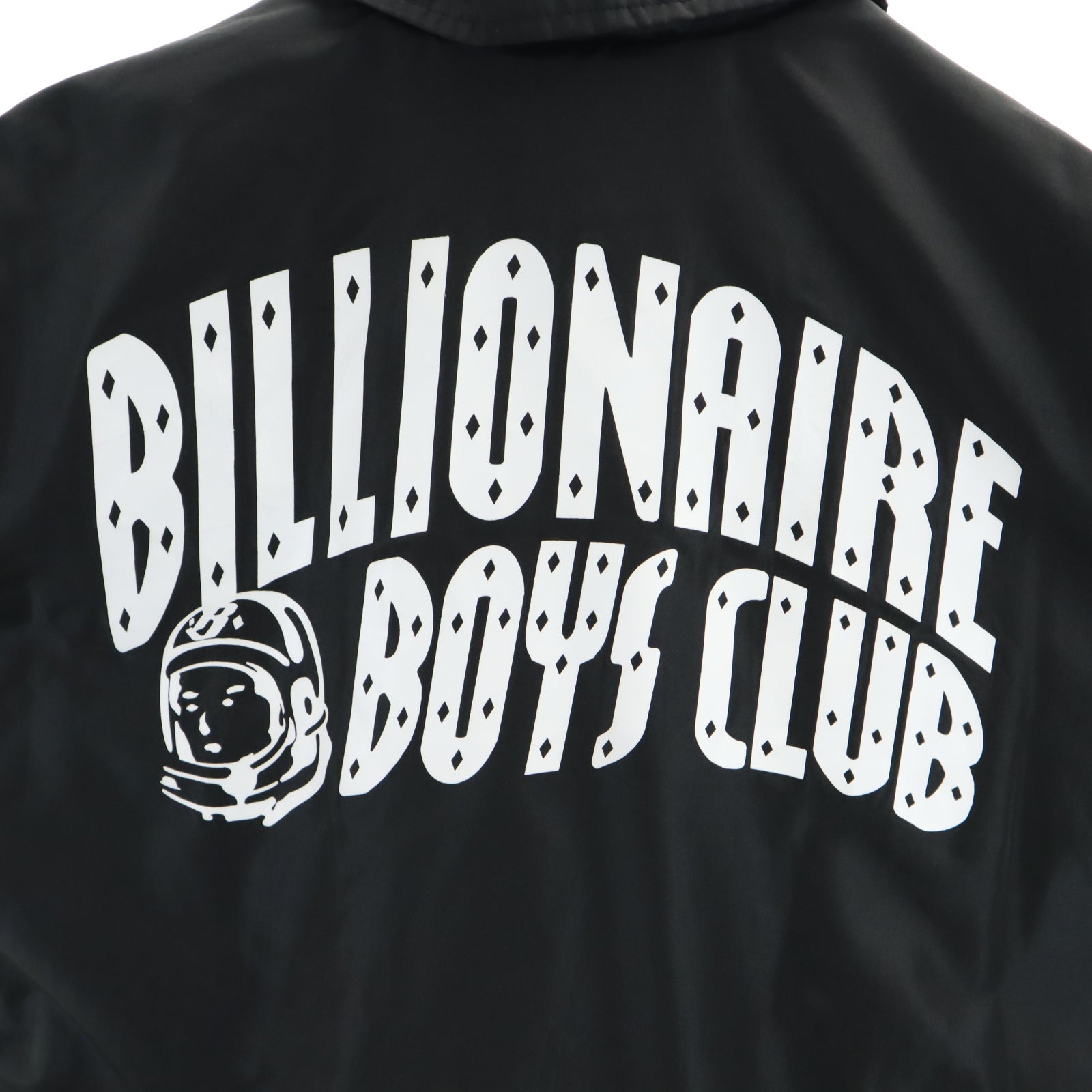 Billionaire Boys Club ビリオネアボーイズクラブ バックロゴ コーチジャケット S ブラック マジェスティック メンズ
