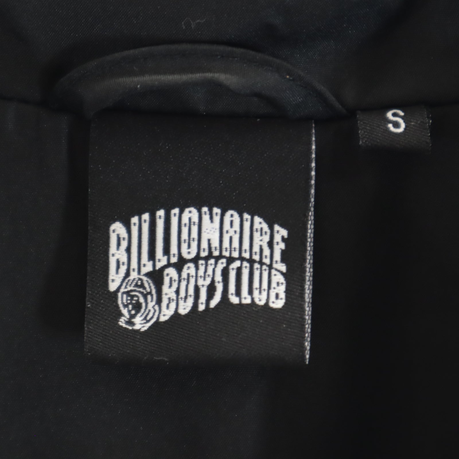 Billionaire Boys Club ビリオネアボーイズクラブ バックロゴ コーチジャケット S ブラック マジェスティック メンズ