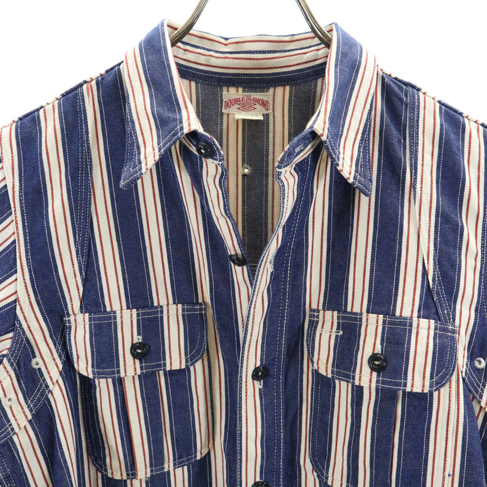 ザリアルマッコイズ 長袖 デニムシャツ 14 ブルー The REAL McCOY'S メンズ