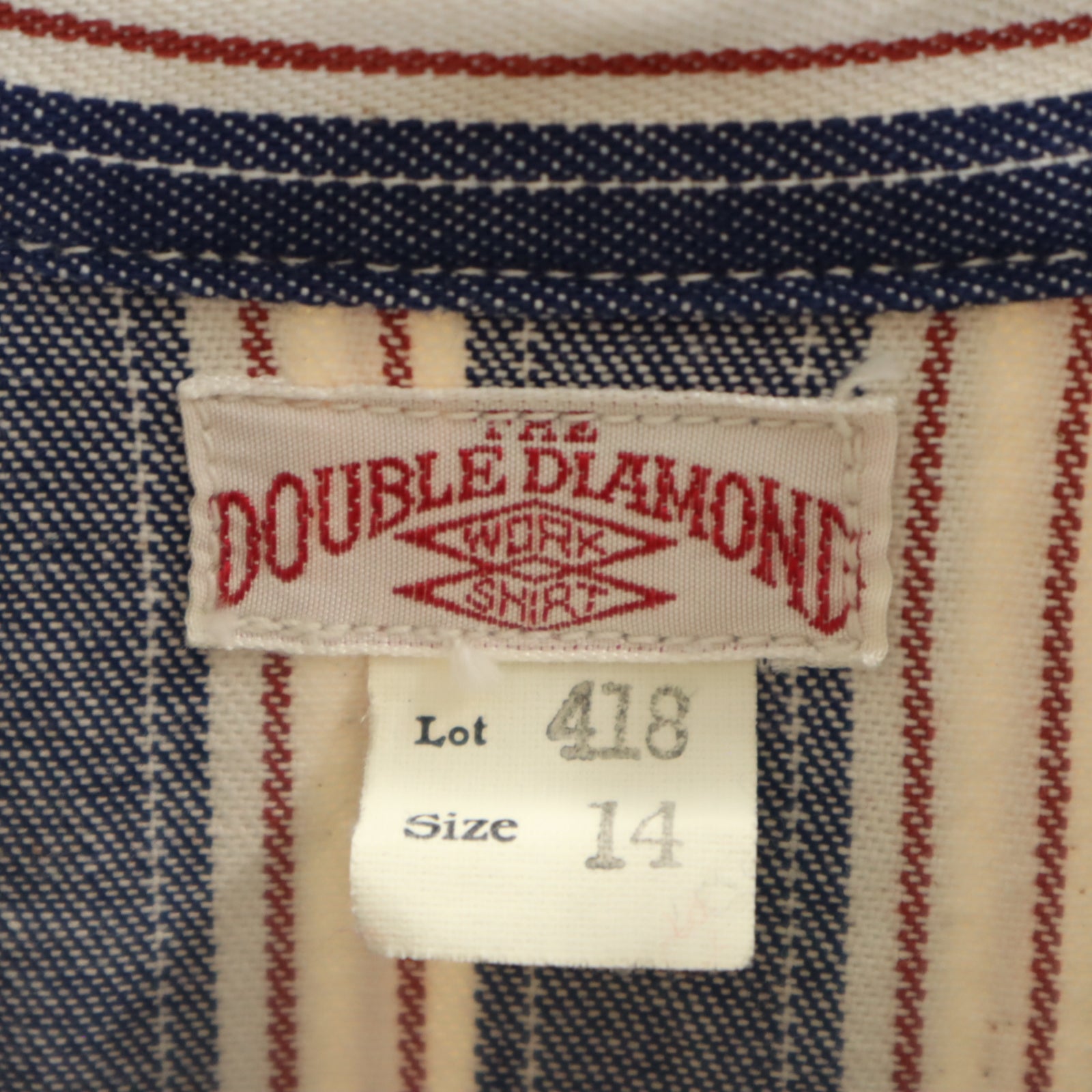 ザリアルマッコイズ 長袖 デニムシャツ 14 ブルー The REAL McCOY'S メンズ