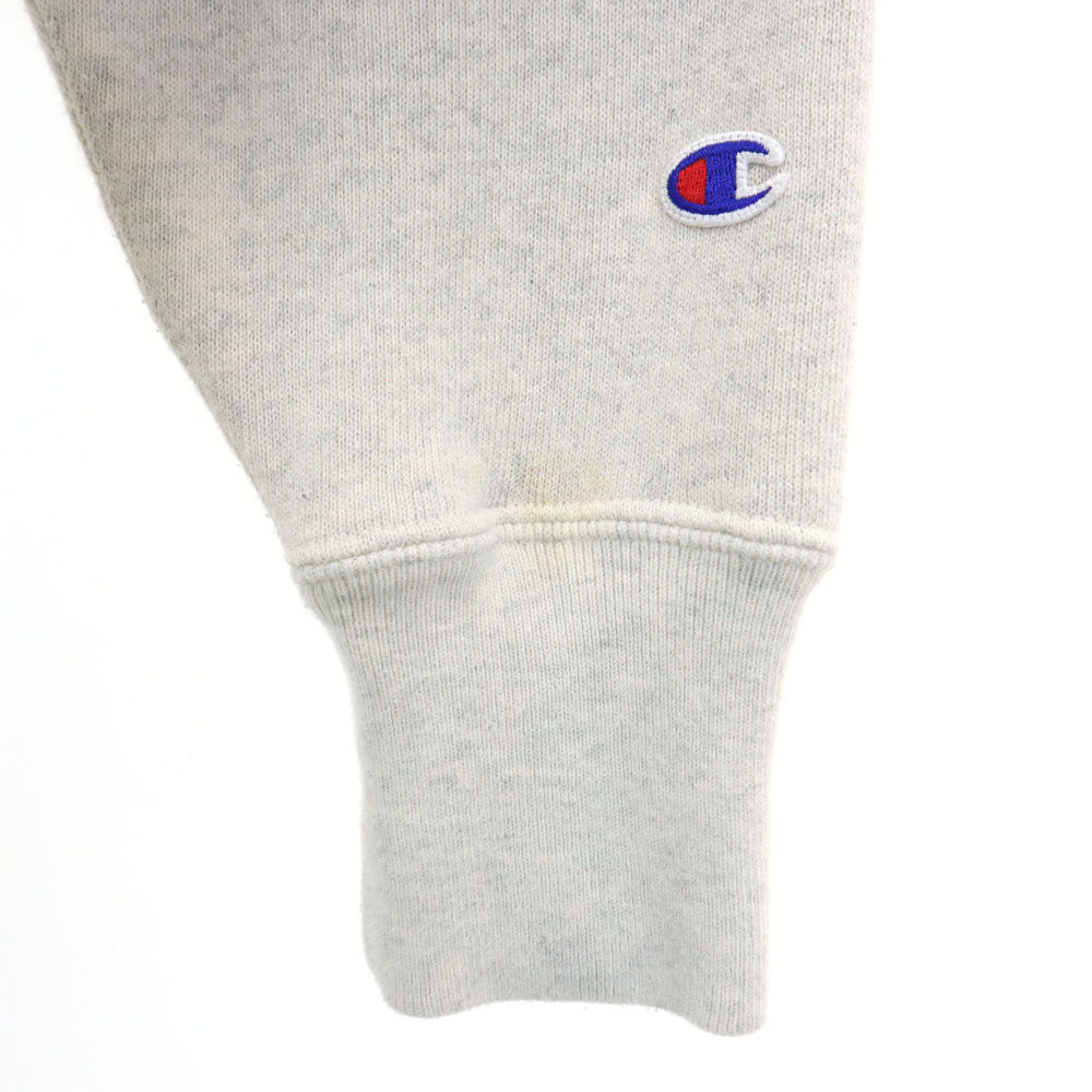 Champion チャンピオン 青単 復刻 長袖 リバースウィーブ スウェットパーカー M グレー 裏起毛 メンズ