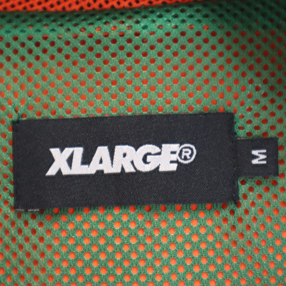 エクストララージ アンワーキャロッツ コラボ ハーフジップ アノラックパーカー M オレンジ XLARGE ×ANWAR CARROTS プルオーバー XCARROTS3 2TONE ANORAK メンズ