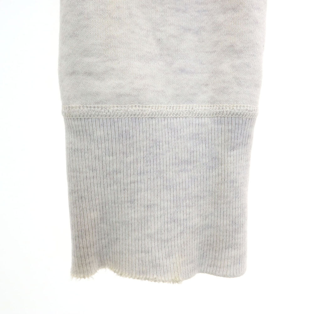 Buzz Rickson's バズリクソンズ バックプリント 長袖 スウェット トレーナー M ライトグレー メンズ