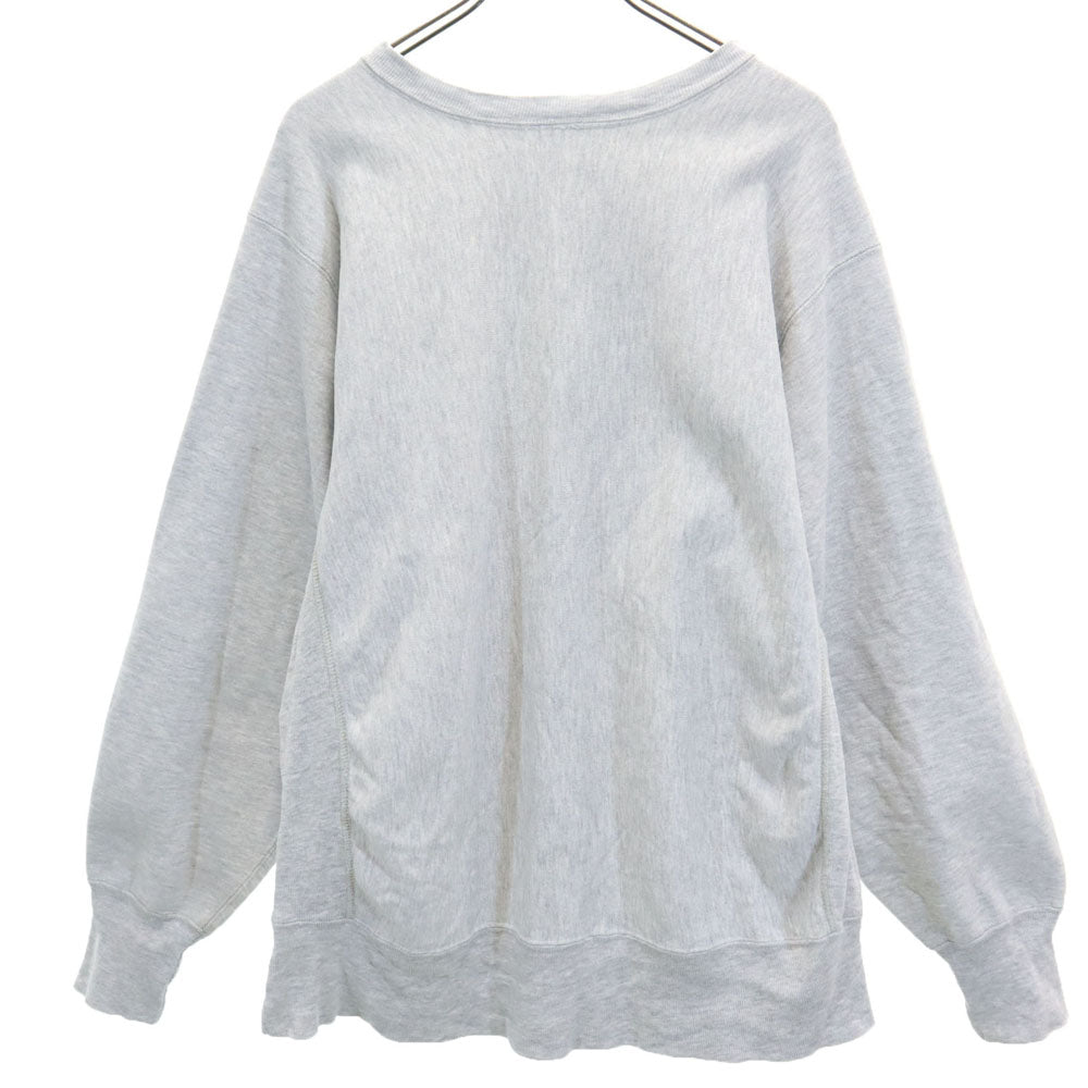 Champion チャンピオン 80s USA製 トリコタグ ヴィンテージ カレッジ 長袖 リバースウィーブ スウェット トレーナー XL グレー メンズ