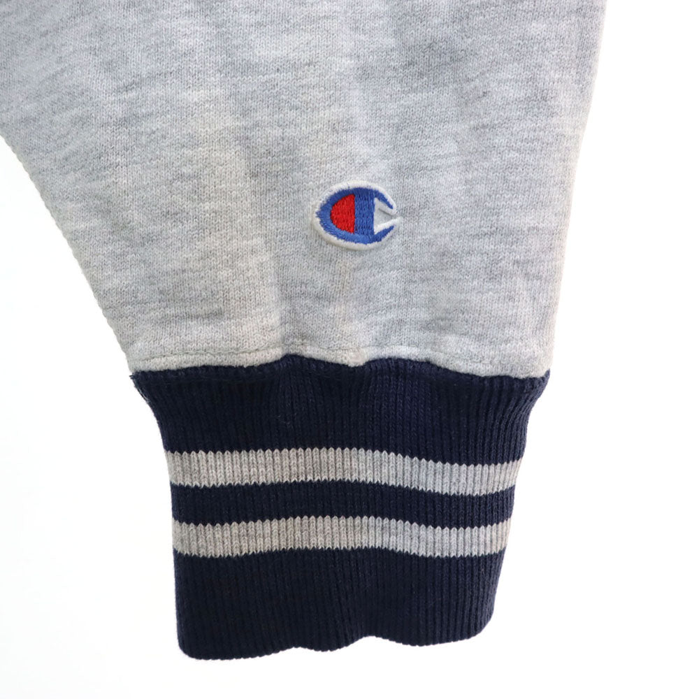 Champion チャンピオン 90s USA製 刺繍タグ NBA L.B.I 長袖 リバースウィーブ スウェット トレーナー XL グレー 裏起毛 メンズ