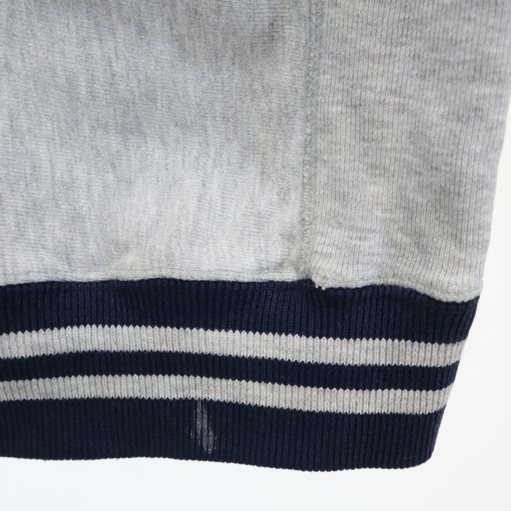 Champion チャンピオン 90s USA製 刺繍タグ NBA L.B.I 長袖 リバースウィーブ スウェット トレーナー XL グレー 裏起毛 メンズ