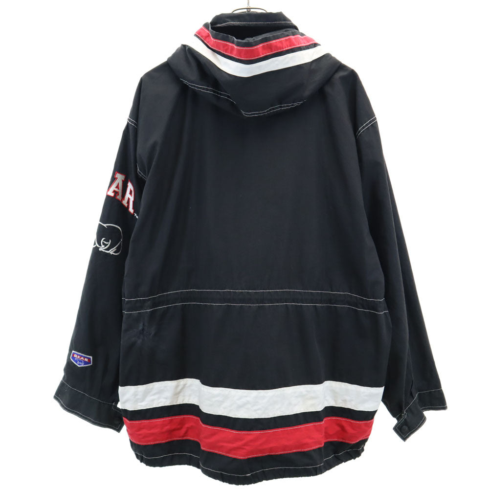 Bear ベアー 90s 韓国製 オールド 長袖 ジップジャケット F 黒 メンズ