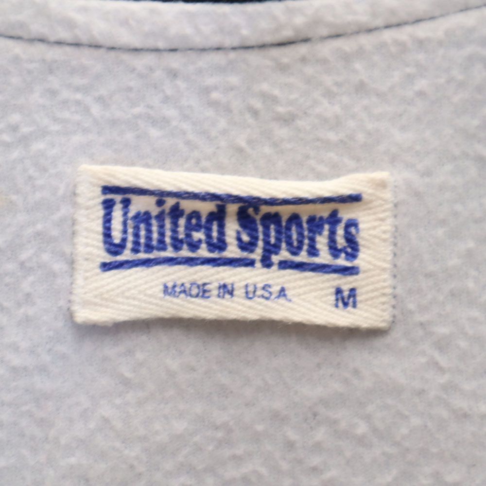 ユナイテッドスポーツ 90s USA製 オールド バックプリント ムーンアイズ コーチジャケット M ブラック United Sports MOONEYES メンズ