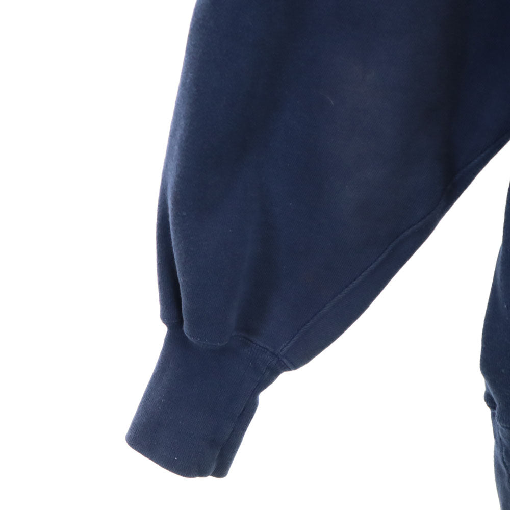 チャンピオン 90s リバースウィーブ USA製 刺繍タグ オールド 長袖 スウェットパーカー XL ネイビー Champion プルオーバー 裏起毛 メンズ