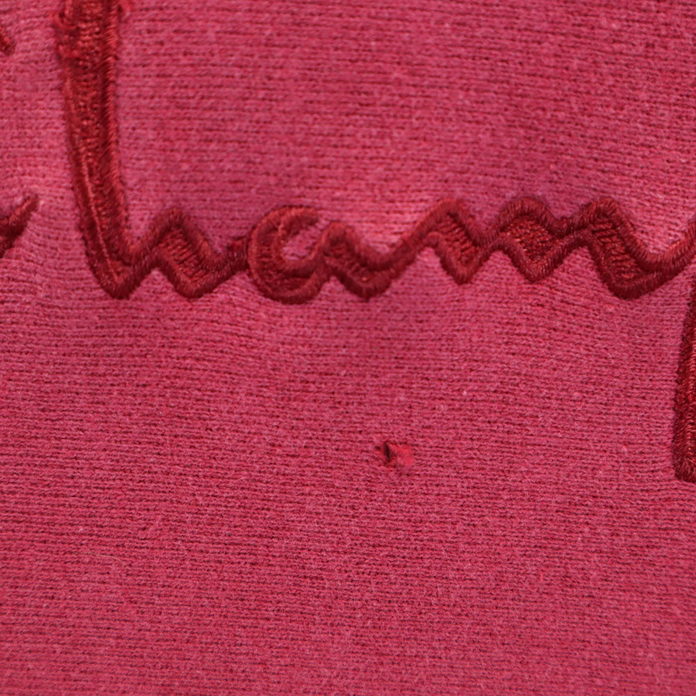 Champion チャンピオン 90s リバースウィーブ USA製 刺繍タグ オールド 長袖 スウェット トレーナー L 赤 裏起毛 メンズ