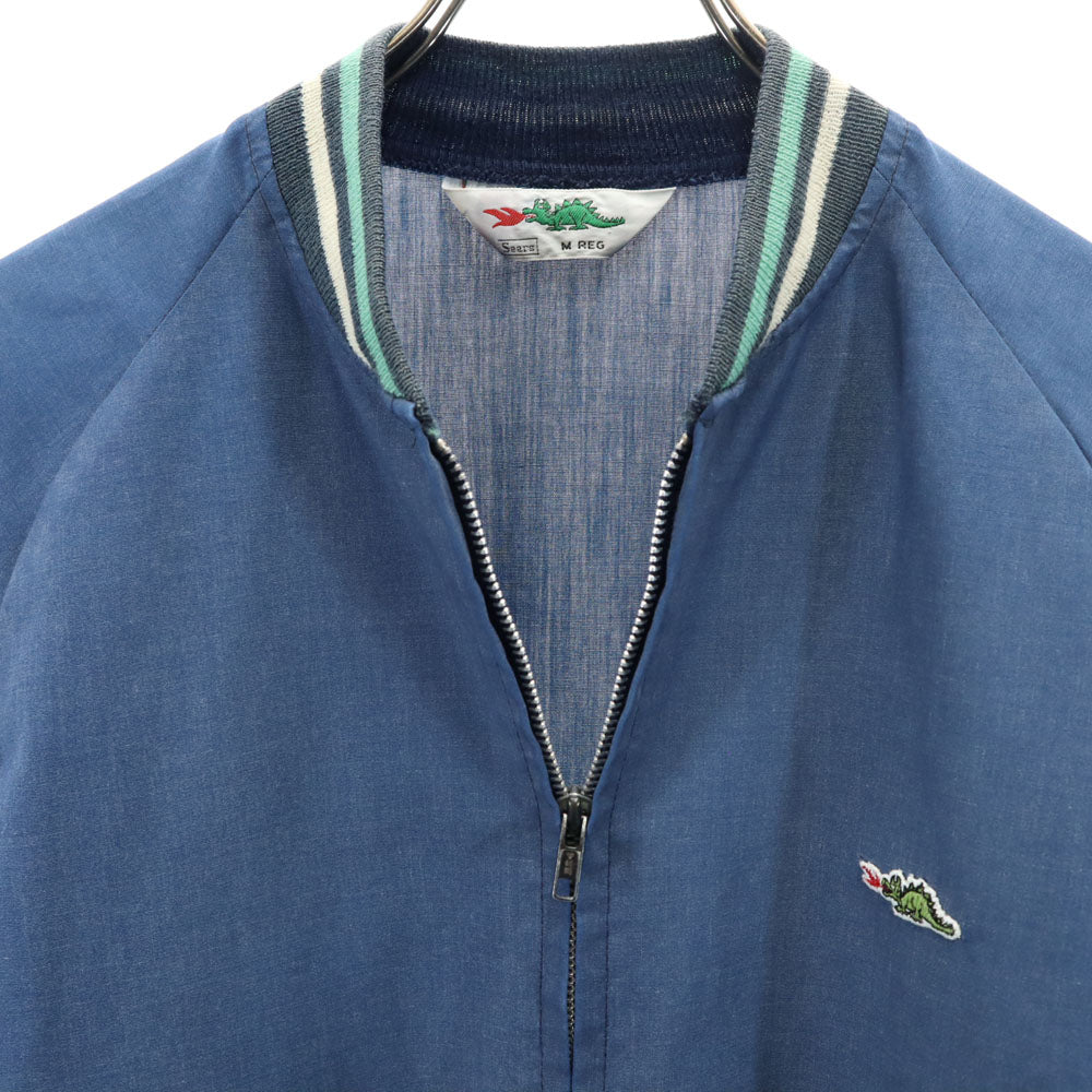 Sears シアーズ 70s ヴィンテージ ジップジャケット M ネイビー系 ブルゾン メンズ