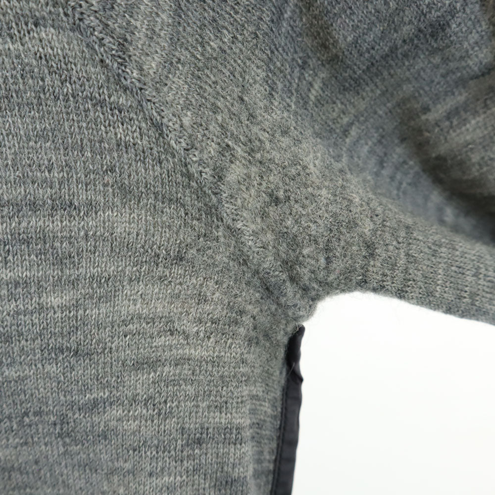 プラダ イタリア製 長袖 セーター 42 グレー PRADA ニット レディース