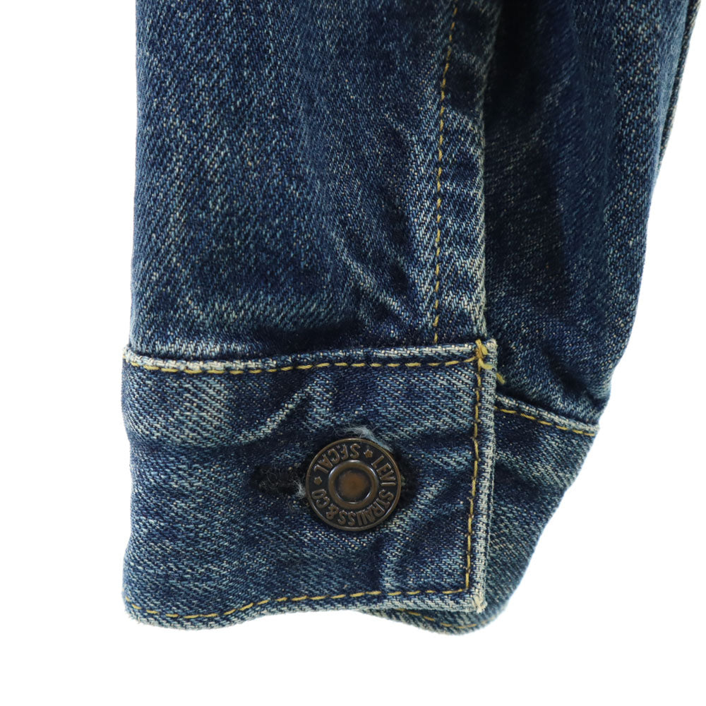 Levi's リーバイス 90s 71557 日本製 BIGE 復刻 デニムジャケット 34 インディゴブルー トラッカー ジージャン メンズ