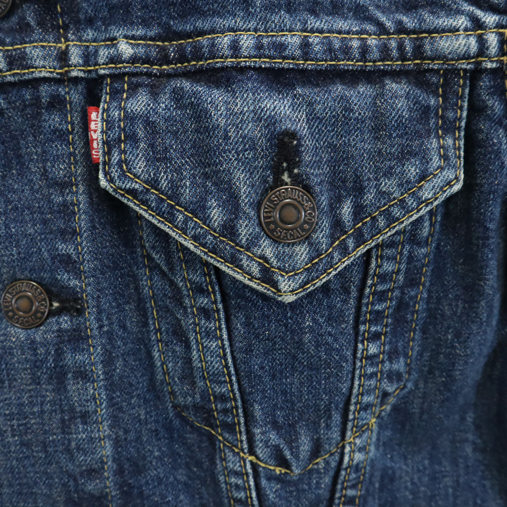 Levi's リーバイス 90s 71557 日本製 BIGE 復刻 デニムジャケット 34 インディゴブルー トラッカー ジージャン メンズ