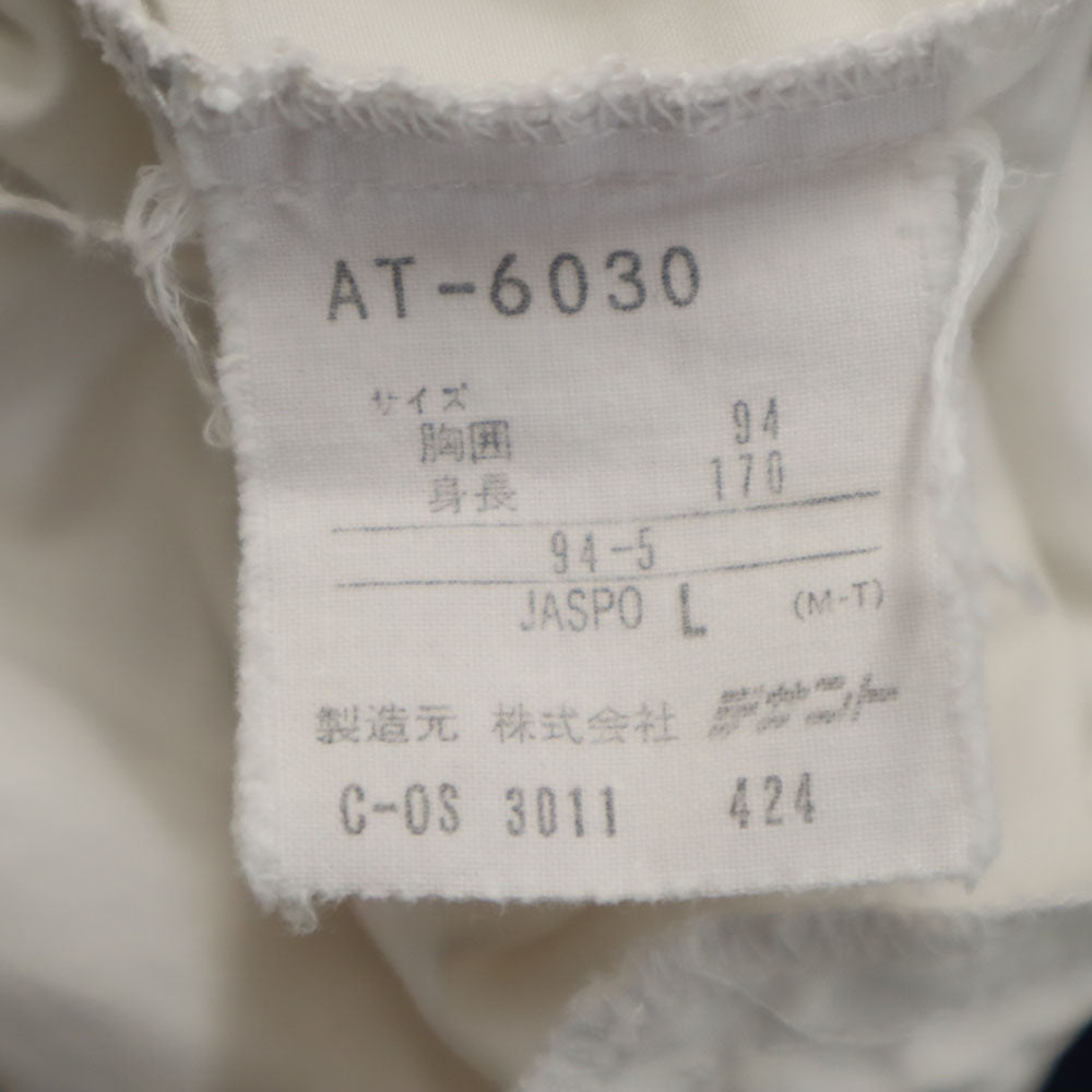 adidas アディダス 80s 日本製 デサント製 ヴィンテージ ブルゾン L ホワイト ジャケット メンズ