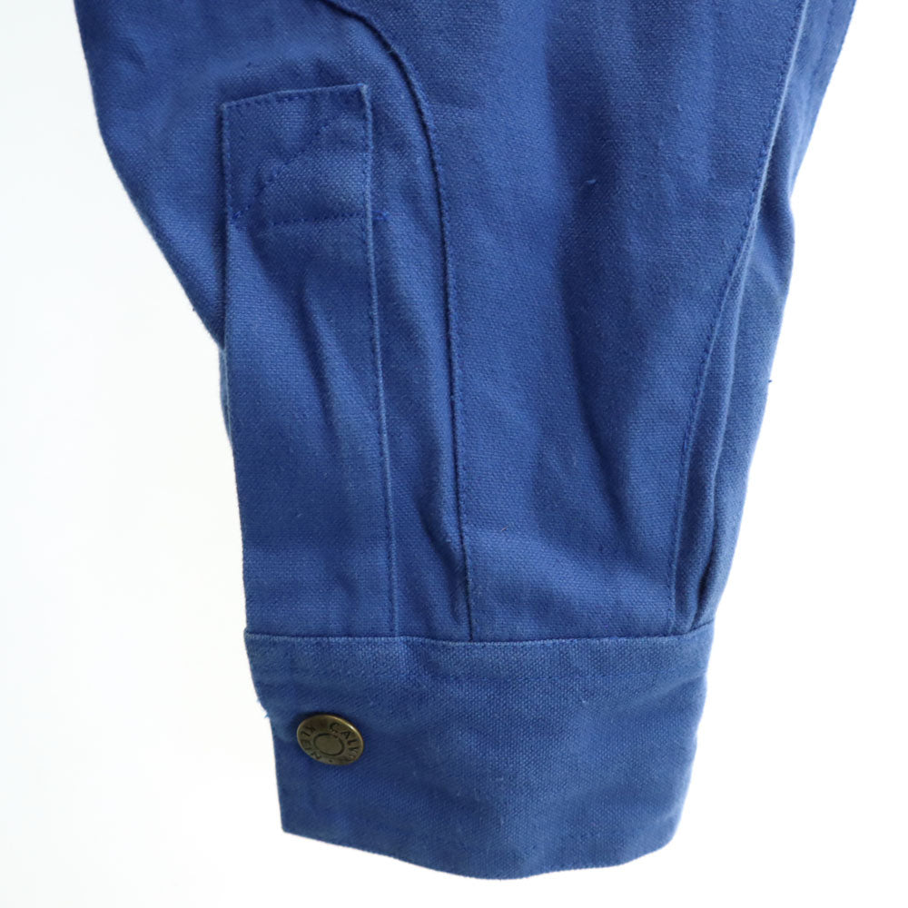 Calvin klein カルバンクライン 90s オールド ショールカラー ジャケット M ブルー レディース